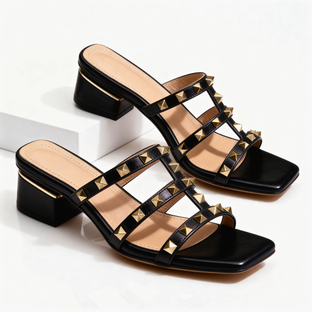 Odette | The Gold Stud Mule