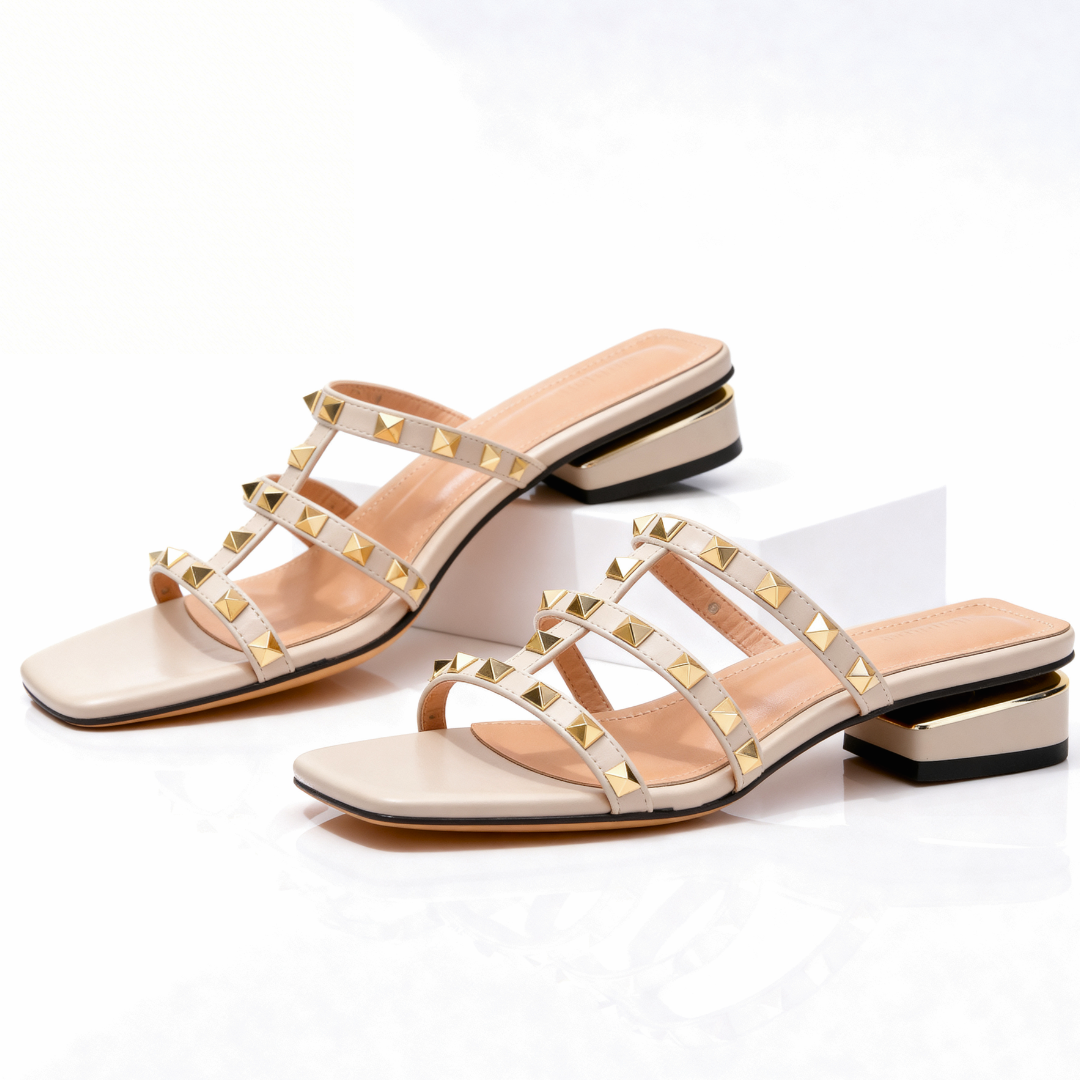 Odette | The Gold Stud Mule
