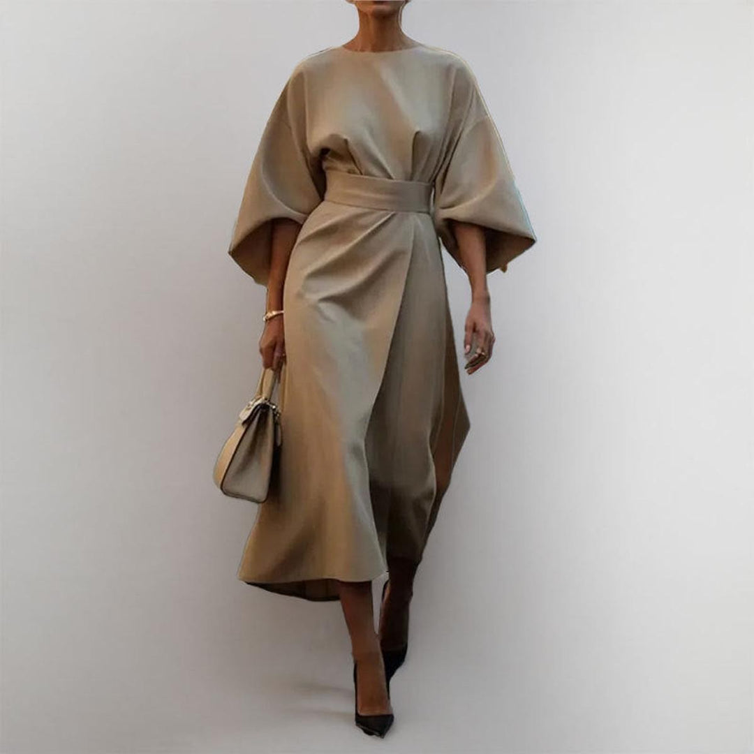 Eldra™ | Batwing Sleeve Maxi Dress