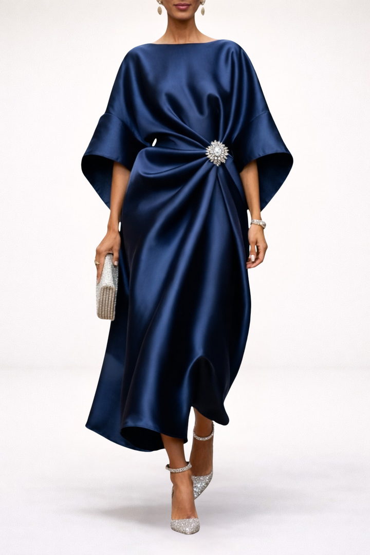 Isadora | Satin Maxi Dress
