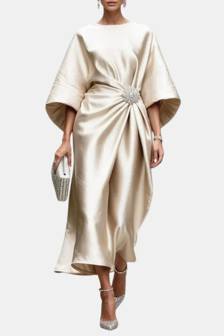 Isadora | Satin Maxi Dress
