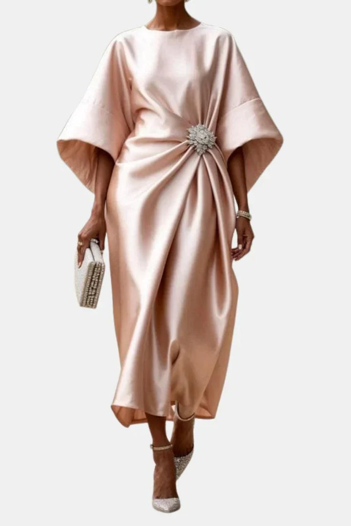 Isadora | Satin Maxi Dress