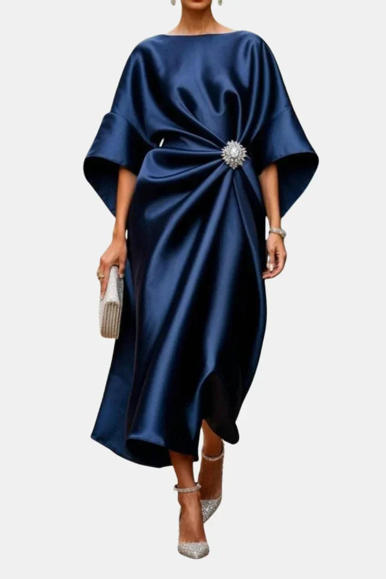 Isadora | Satin Maxi Dress