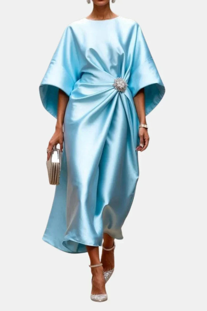 Isadora | Satin Maxi Dress