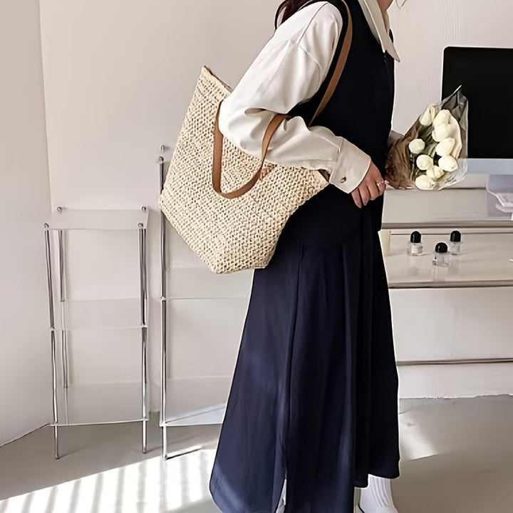 The Riviera Woven Tote